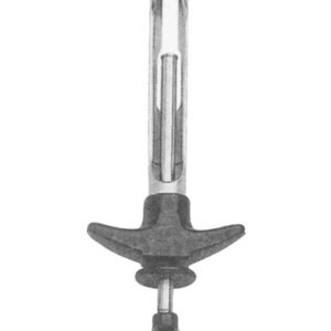 SS INOX All inox & autoclavable black plastic handle passive automatic aspiration