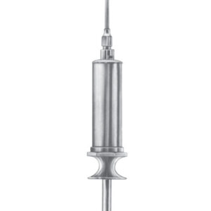 Metal Water Syringe self-filling, with1 cannula (Lure-Lock)